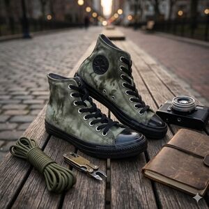 Converse Chuck Taylor All Star Hi "Light Field Surplus" Men's 8 ,Women's 10